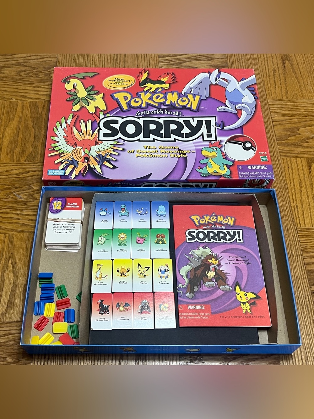 Sorry! Pokémon Gold & Silver Edition (2001) - Picture 2 of 2